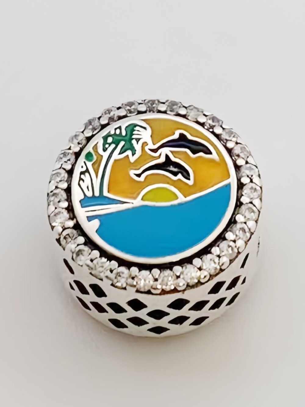 Pandora Destin Florida Charm ALE S925 Sterling Silver